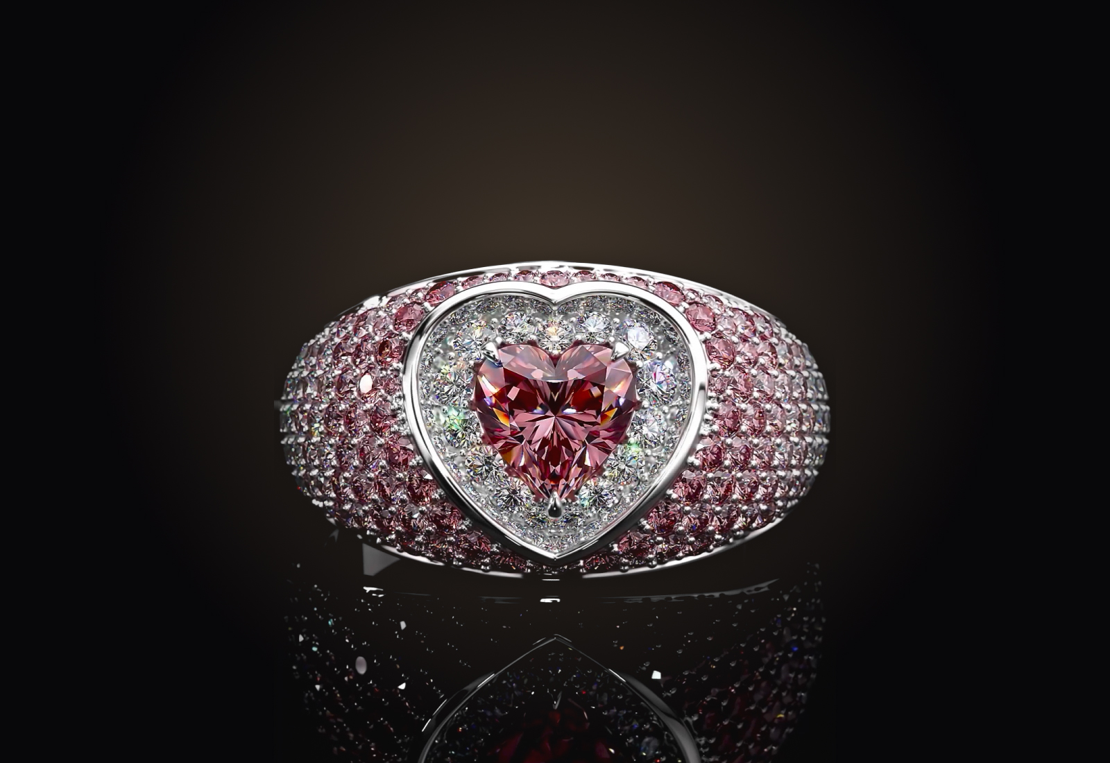 Luxury ring render style